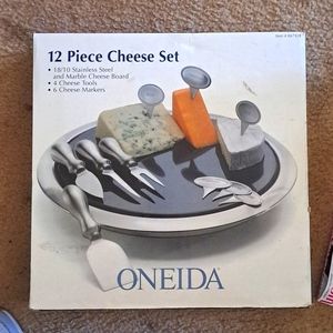 12 piece cheese serving set